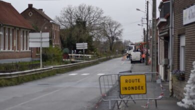 Photo of Inondations : L’eau monte toujours, plusieurs routes fermées en Flandre maritime